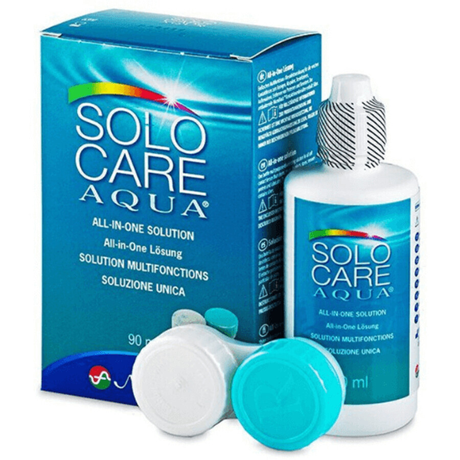 SoloCare Aqua lensverzorgingsoplossing, 90 ml, Alcon