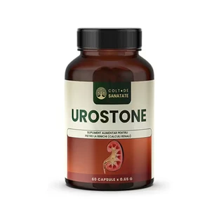 UroStone: Pastillas para eliminar piedras y arena del riñón, 60 Cápsulas, Colt Health