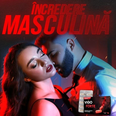 Pills For Potency and Erection, VigoForte, 100% natural, 10 capsules, Colt de Sanatate