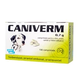 Caniverm 0.7 g, 100 tablets, Bioveta