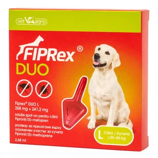 Fiprex Duo L Dog 20-40 kg x 1 pipetta antiparassitaria