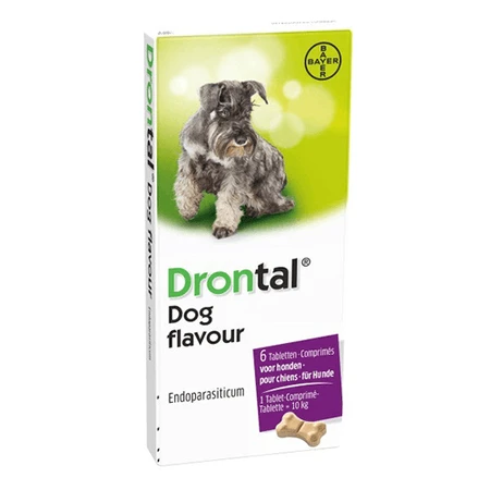 Drontal Hond Smaak, doos 102 tabletten