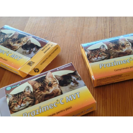 Prazimec-C para gatos, 4 comprimidos