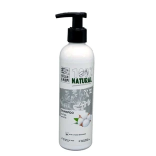 Shampoo for dogs and cats, Fresh Farm Extra-White Shampoo 250ml
