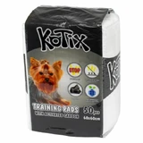 Lote de 50 alfombrillas absorbentes higiénicas para perros Kotix, con carbón activado, 60 x 60 cm
