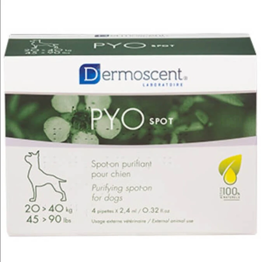Dermoscent Pyo Spot Caine 20-40 kg - 4 pipetten