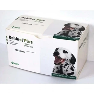 Dehinel Plus Inwendige Ontworming, 1 tablet KRKA