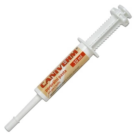 Caniverm pasta doustna do wewnętrznego odrobaczania psów i kotów x 10 ml: ceny i cechy