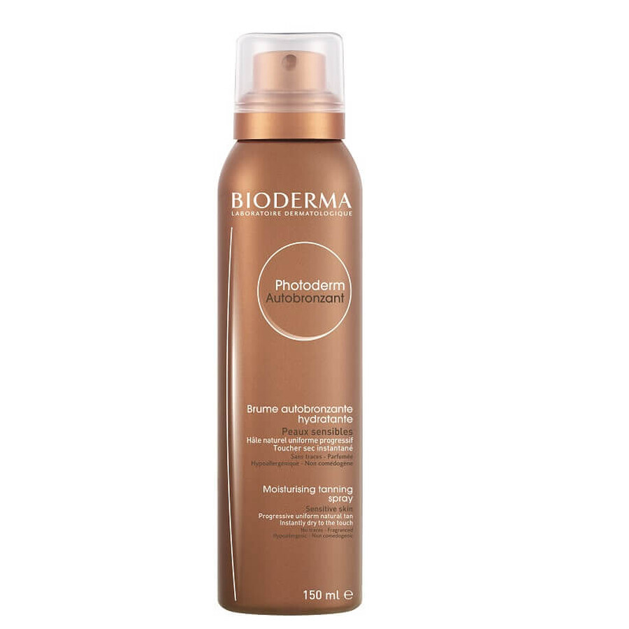 Bioderma Photoderm Self-tanning spray, 150 ml