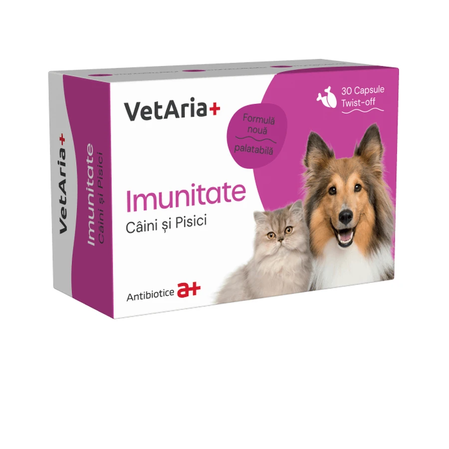Integratore VetAria+ Immunità, 30 capsule Twist-Off