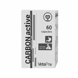 VETAPRO carbon active 500MG 60cap/cut gastrointestinal support for dogs and cats