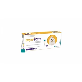 Bravecto spot on perro (2-4,5 kg) 1 pipeta