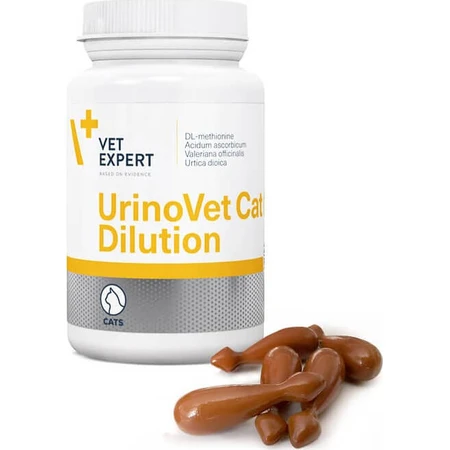 Urinovet Verdunning, 45 capsules