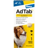 AdTab 900 mg kauwtabletten voor honden tegen vlooien en teken (22-45 kg) - 1 tablet