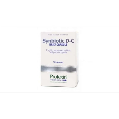 Synbiotic D-C voor honden en katten, 50 Capsules