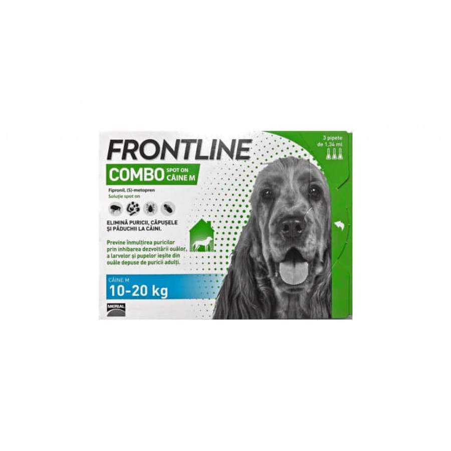 Frontline Combo M (10-20 kg) - 1 Pest Control Pipette