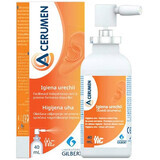 Spray d'hygiène auriculaire, A-Cerumen, 40 ml, Gilbert