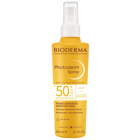 Zonnebeschermingsspray SPF 50 Photoderm Max, 200 ml, Bioderma