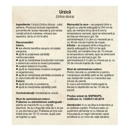 Nettle Tea, 50g, Dacia Plant
