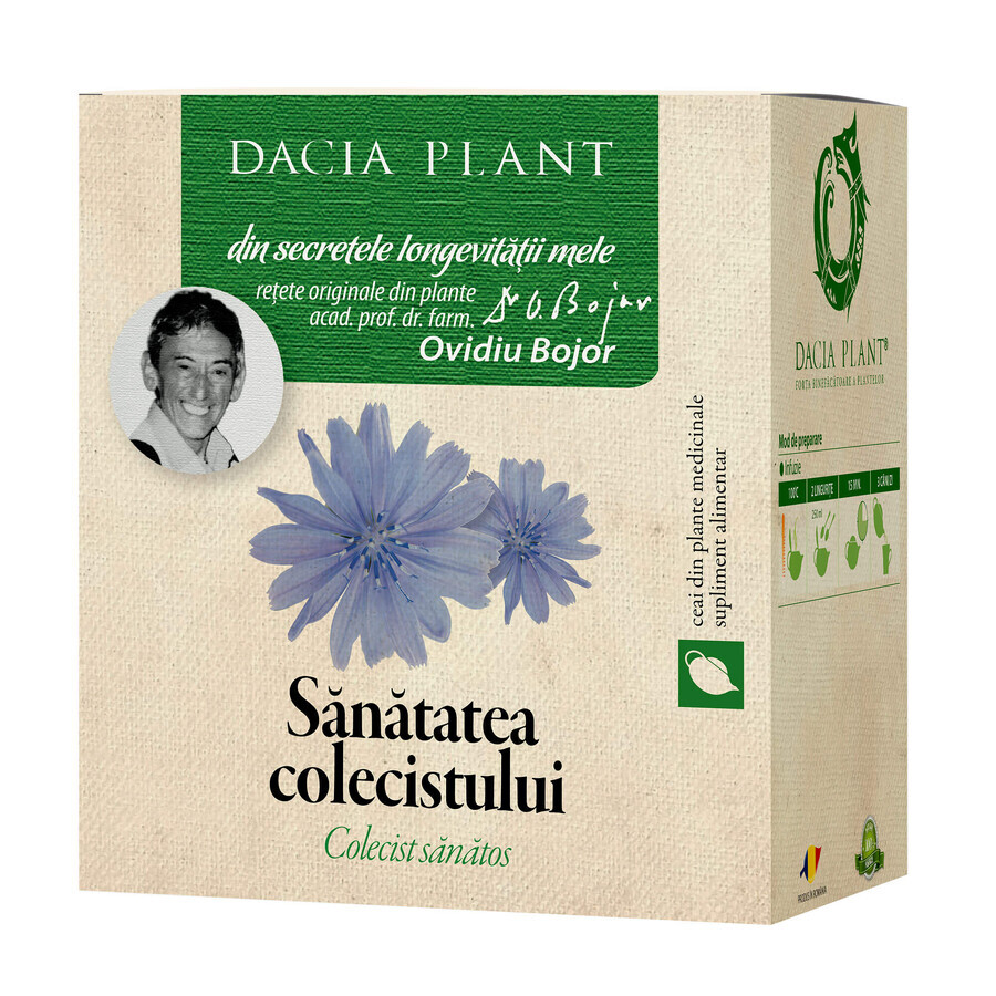 Kruidenthee voor de gezondheid van de galblaas, 50 g, Dacia Plant