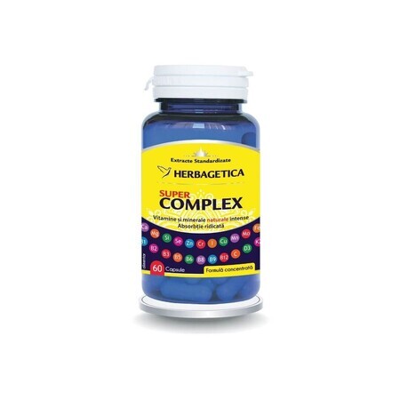 Super complex 60 capsules, Herbagetica