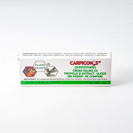 Zetpil Carpicon S, 10x1,5 g, Elzin Plant