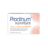 Supozitoare cu acid hialuronic, 10 buc, Proctinum