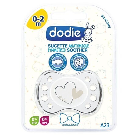 Sucette anatomique 0-2 mois, Unisexe Modèles variés, Dodie