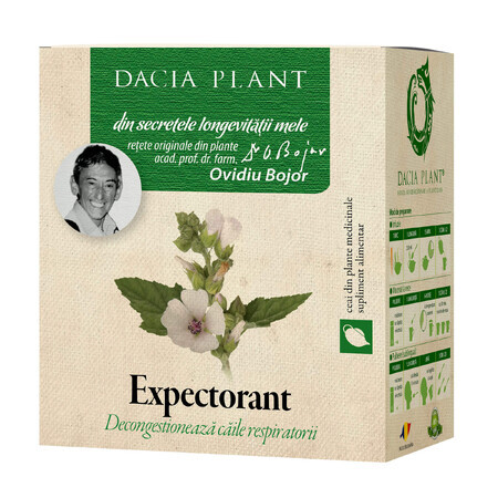 Ceai expectorant, 50 g, Dacia Plant