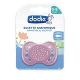 Anatomic pacifier Happy Life, Girls Various Models, 0-6 months, Dodie