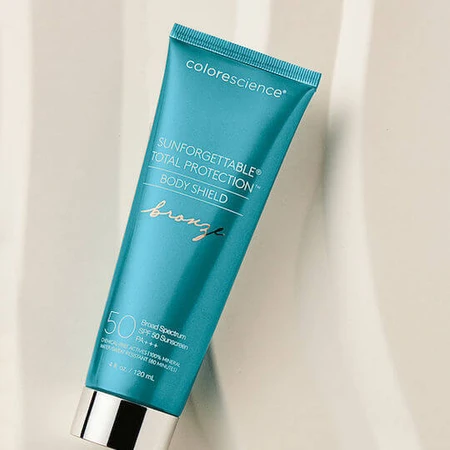Colorescience Sunforgettable Total Protection Wodoodporny balsam przeciwsłoneczny do ciała SPF50 z brązowym pigmentem 120ml: ceny i cechy