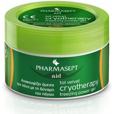 Pharmasept Aid Tol Velvet Gel crioterapia poder congelante Gel crioterapia 250ml