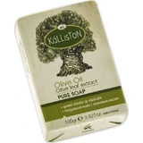 Kalliston Jabón de Aceite de Oliva con Extracto de Hoja de Olivo Jabón Corporal en Pastilla 100gr