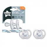 Sucette souple orthodontique, 6-18 mois, Unisexe, TT0278, Tommee Tippee