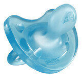 Sucette orthodontique en silicone d'une seule pièce Physio blue, 6-16 mois, Chicco