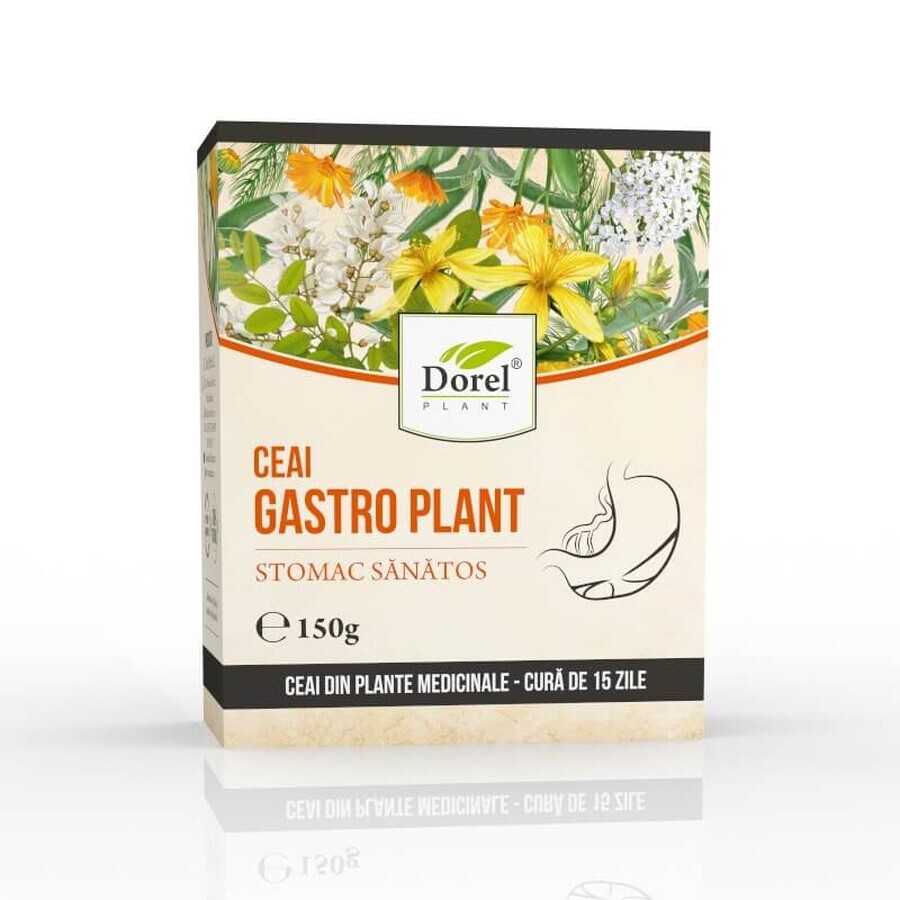 Thé Gastro-Plant pour un estomac sain, 150 g, Dorel Plant