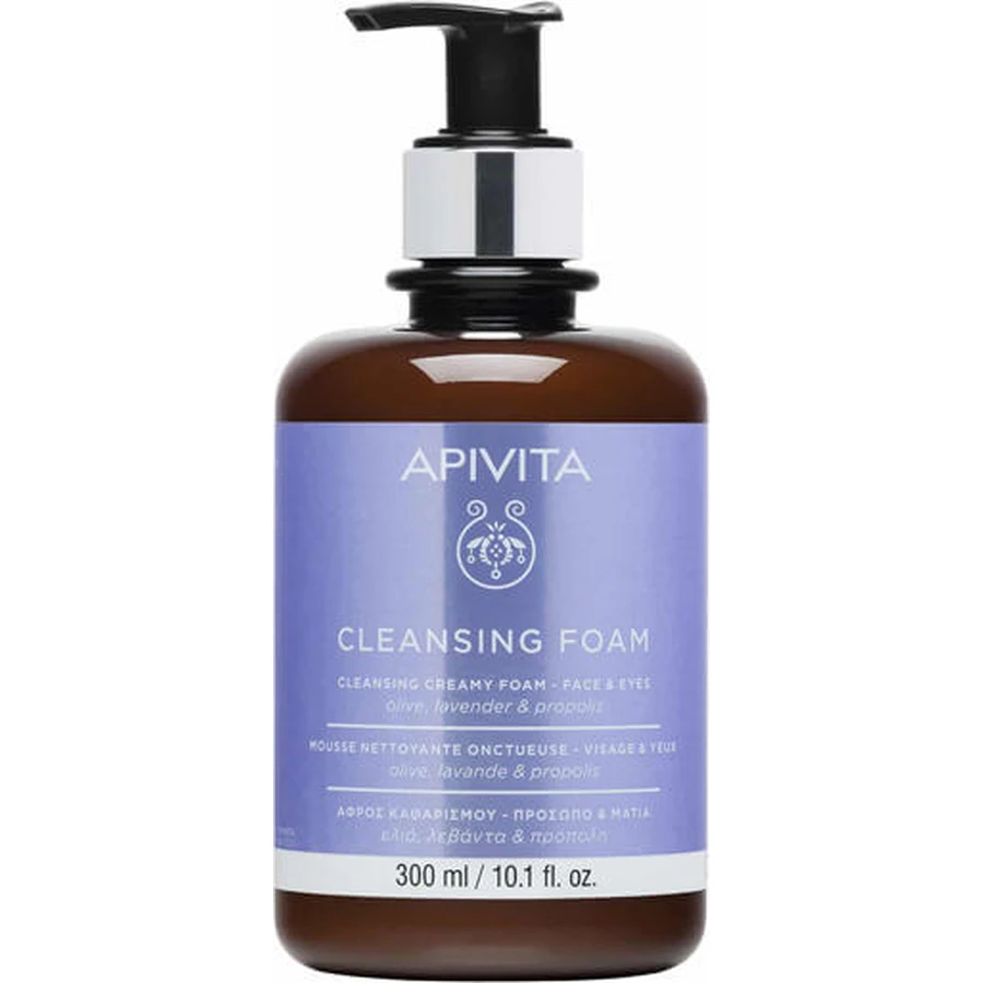 Apivita Cleansing Foam Limited Edition pianka oczyszczająca do twarzy i oczu 300ml: ceny i cechy