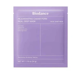 Verjüngungsmaske mit Kaviar und PDRN, 34 g, Biodance