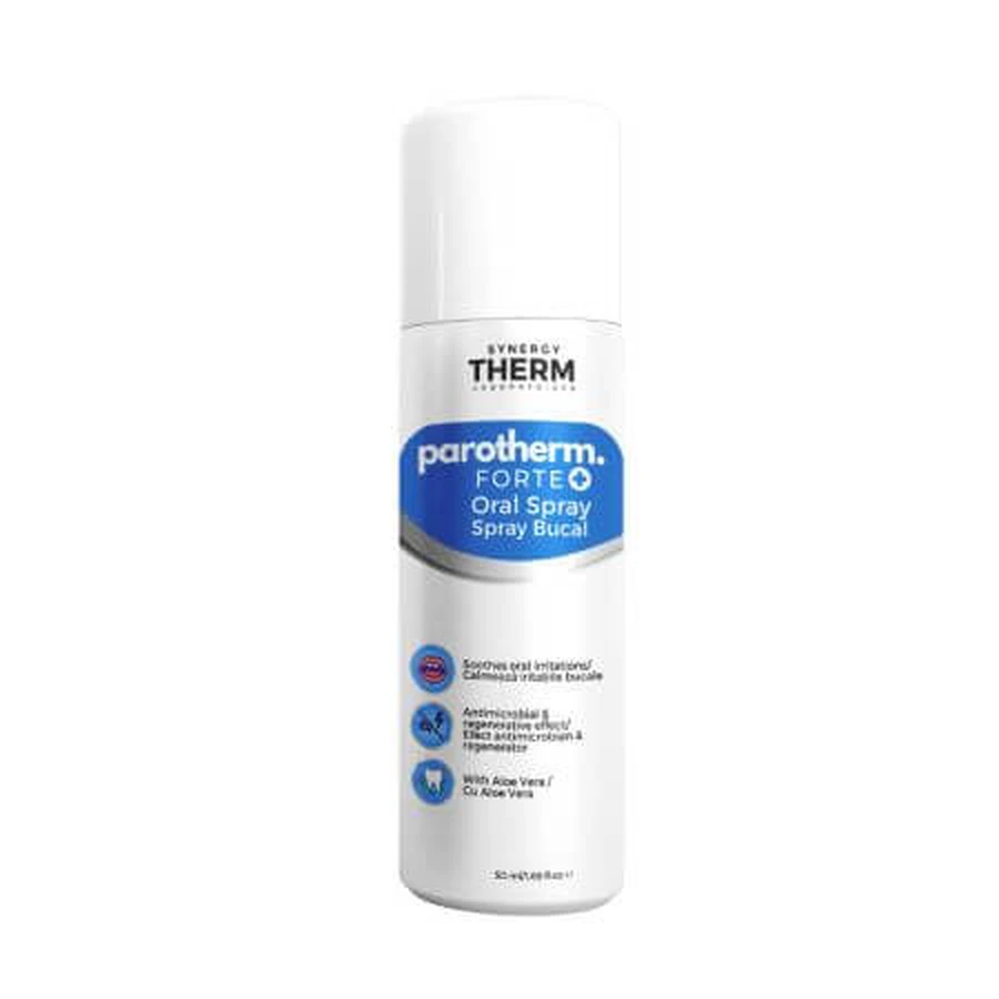 Parotherm Forte Spray Bucal, 50 ml, Synergy Therm