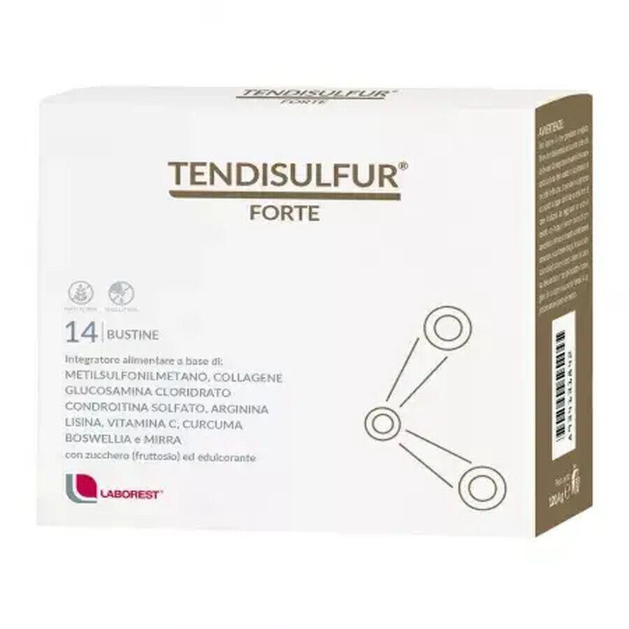 Tendisulfur Forte, 14 sachets, Laborest Italie Évaluations