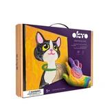Light clay painting set, 29 x 29 cm, Cat, 5 years+, Okto