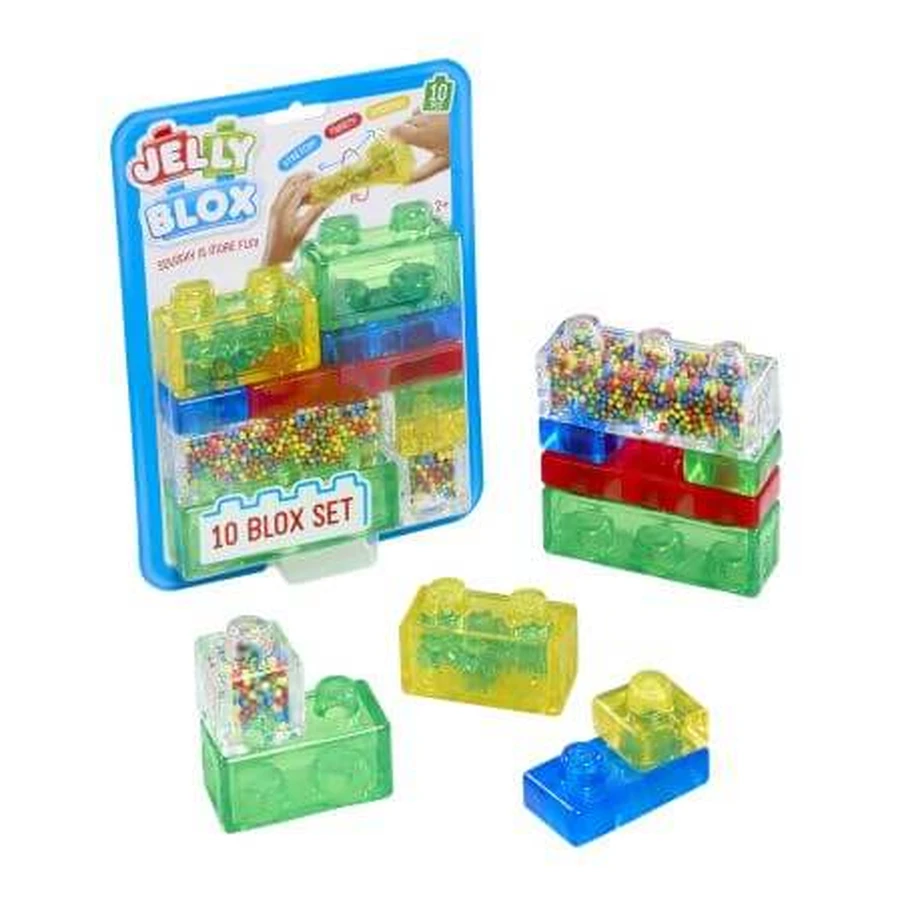 Construction set, 2 years+, 10 pieces, Jelly Blox