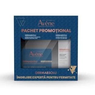 Nachtcrème + DermAbsolu oogcrème, 40 ml + 15 ml, Avene