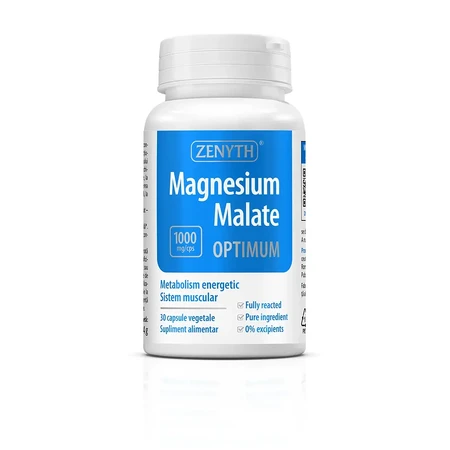 Magnesium Malaat Optimum 1000 mg, 30 capsules, Zenyth