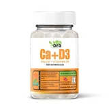 Ca+D3 Super Gelée, goût framboise, 120 gelées, Vita Ora