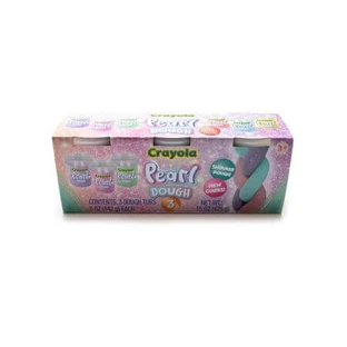 Perlmuttglänzende Modelliermasse, ab 3 Jahren, 3 Dosen, Crayola