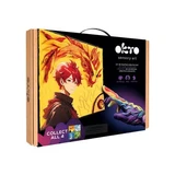 3D painting set with light clay, 29 x 29 cm, Manga - Fire, Okto
