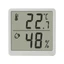 Digitale kamerthermometer en hygrometer met magneet, wit, 1 stuk, TFA