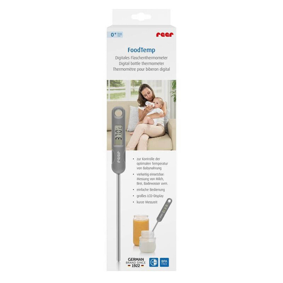 Digitales Thermometer für Babynahrung 21021, Reer