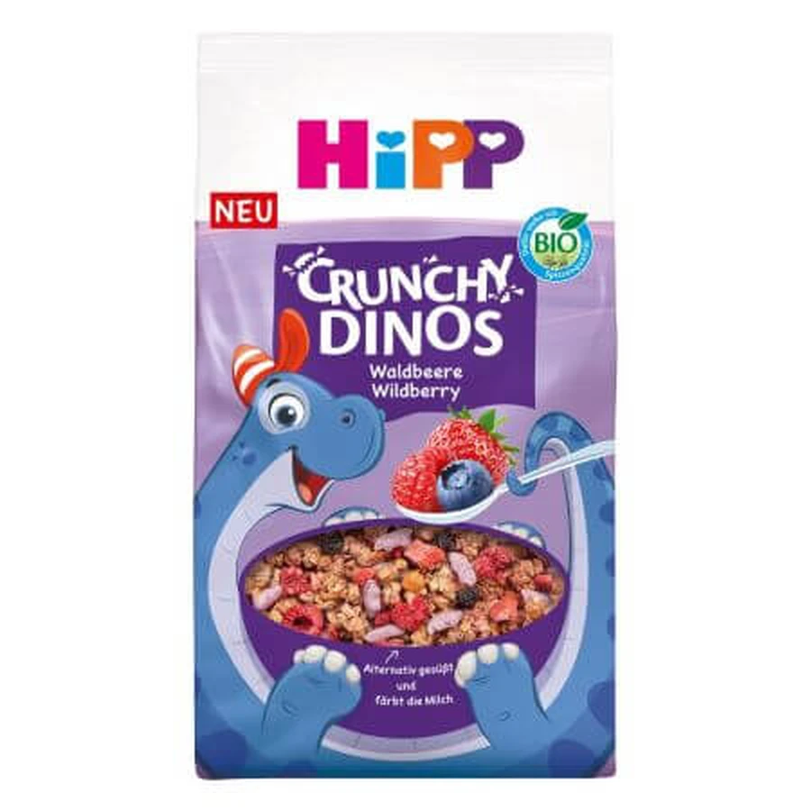 Bio Knuspermüsli Dinosaurier mit Beeren, 300 g, Hipp